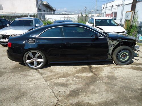 2009 audi a5 quattro coupe 3.2l s line salvage rebuildable repairable no reserve