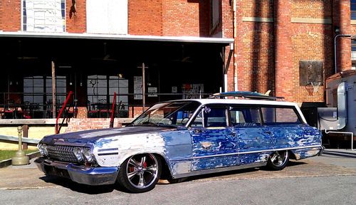 1963 chevrolet belair wagon full custom cruiser