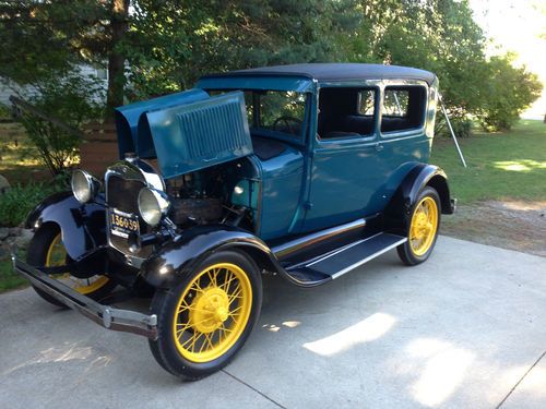 1929 model a ford tudor sedan