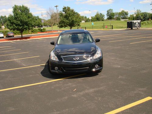 2011 infiniti g37 sedan 3.7 l black on black  wow lqqk