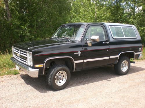 Chev k5 blazier 1987 silverado v good cond