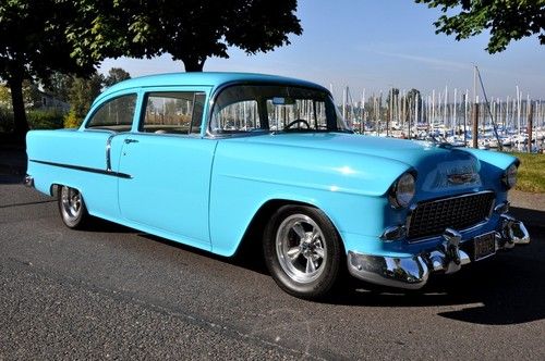 Chevrolet : bel air/150/210 2 door  *650hp pro street full frame off restoration