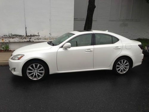 2008 lexus is250 base sedan 4-door 2.5l