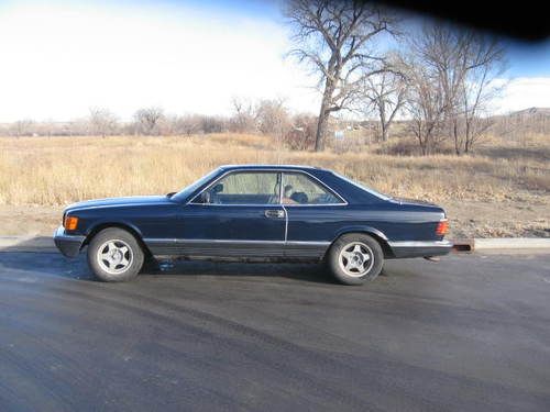 Mercedes benz 2 dr coupe 380 sec series. only 3,000 made. collectors special