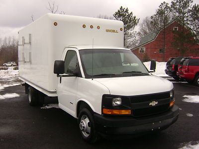 Rare low mileage duramax diesel cube cargo box van