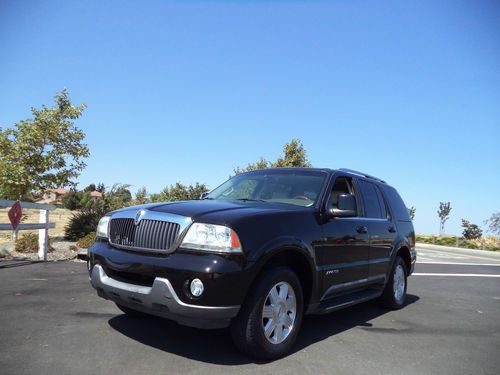 2004 lincoln aviator 7pass   no reserve