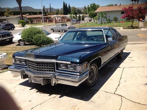 1976 cadillac coupe de ville