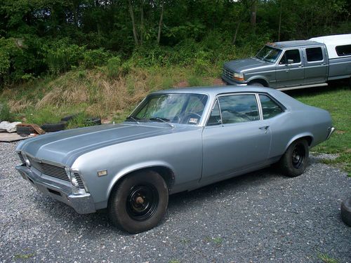 1968 chevy ii nova, duece, 2 door, 6 cylinder, auto, clean body, runs and drives