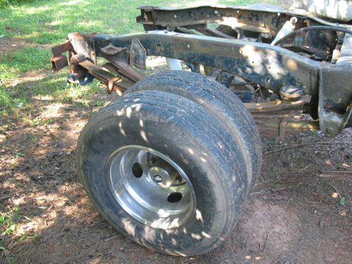 1984 chevy 4x4 dually, cab/chassie 454,3speed  manual trans with low gear,PTO, image 16