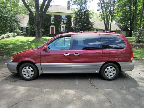 No reserve 2003 kia sedona ex mini passenger van 5-door 3.5l no reserve