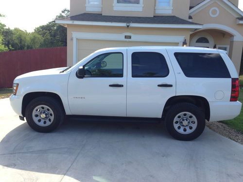 Tahoe police interceptor ppv 4x4, artic white, ebony interior high performance