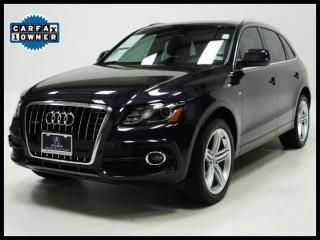 2012 audi q5 quattro 3.2l premium plus s line pano roof lthr navi back up camera