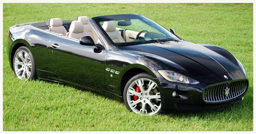 2012 maserati grandturismo convertible 1 owner only 4k miles grand turismo