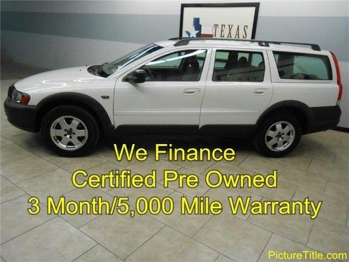 04 xc70 cross country turbo awd 4wd wagon leather sunroof finance texas