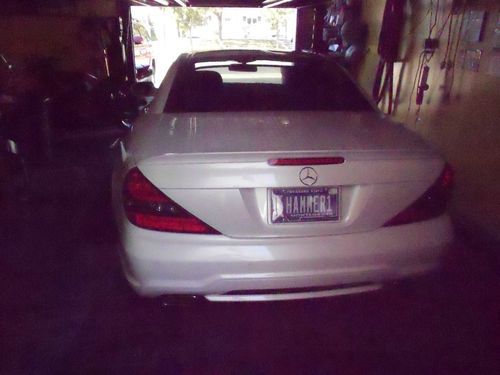 sl550 hardtop convertible white interior black under carriage led lights white,, US $65,500.00, image 4