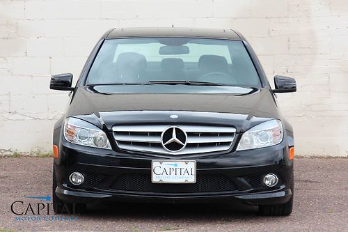 1-owner low mile awd c300 4matic ipod aux audio amg style cheaper than c350 c63