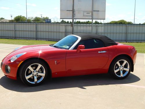 2007 pontiac solstice gxp convertible 2-door 2.0l