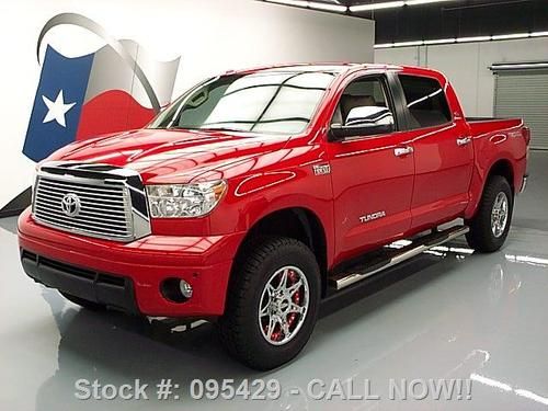 2010 toyota tundra ltd crewmax lucchese nav rear ca 38k texas direct auto