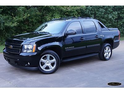 7-days *no reserve*'11 chevrolet avalanche lt off lease lthr bose 100% hwy miles