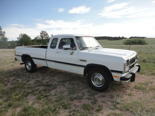 1993 dodge ram 2500 cummins turbo diesel extra cab banks 2 owner low miles