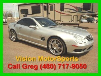 2005 sl55 amg used 5.4l v8 24v automatic rwd convertible premium bose