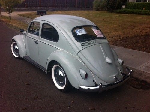 1960 vw bug : classic vw bug original pan ond body.