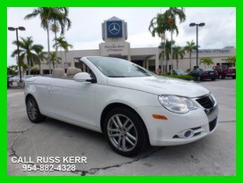 2008 vw eos lux turbo 2l i4 16v automatic front wheel drive convertible premium