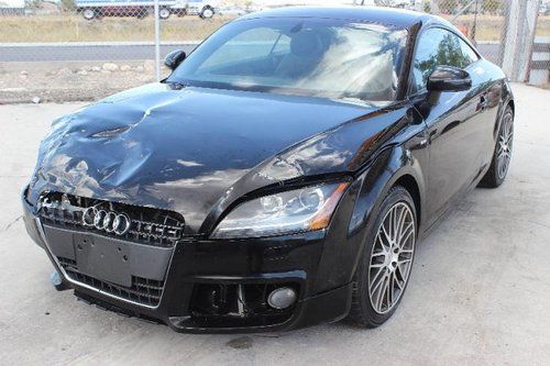 2010 audi tt quattro 2.0t damadge repairable rebuilder fixer will not last!!