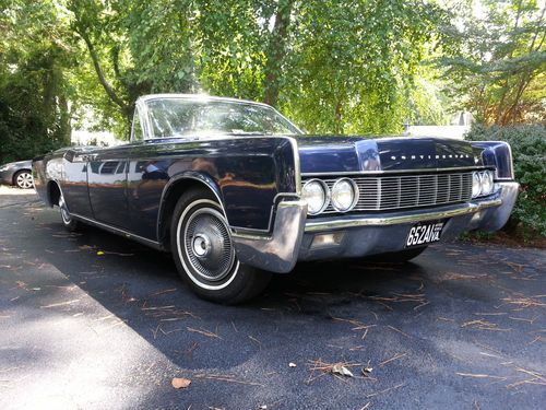 1967 lincoln continental convertible