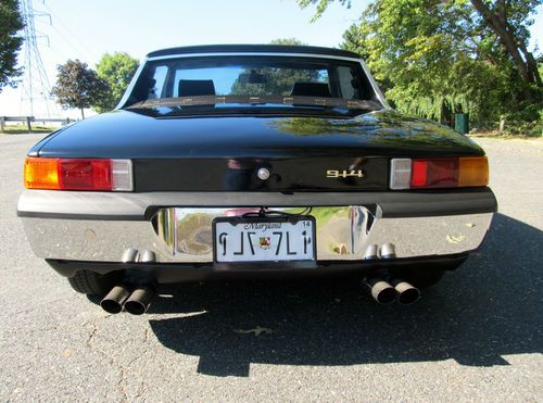 1971 porche 914 black 2.2 liter profesional rebuilt engine low mileage