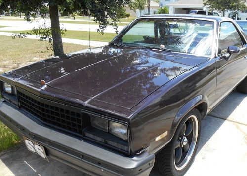 1983 chevrolet el camino ss standard cab pickup 2-door 5.7l