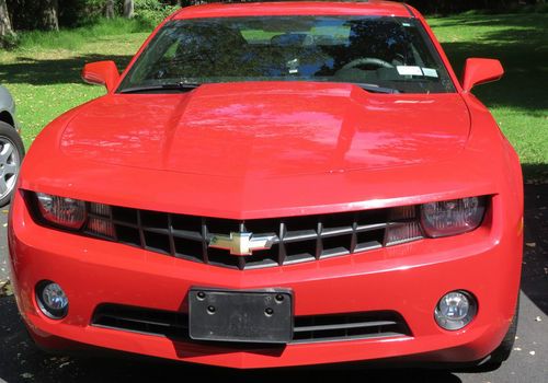 2010 chevrolet camaro lt 3.6l v6 dir dohc 24v red