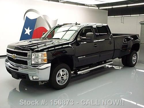 2010 chevy silverado 3500 4x4 ltz crew sunroof nav 20k texas direct auto