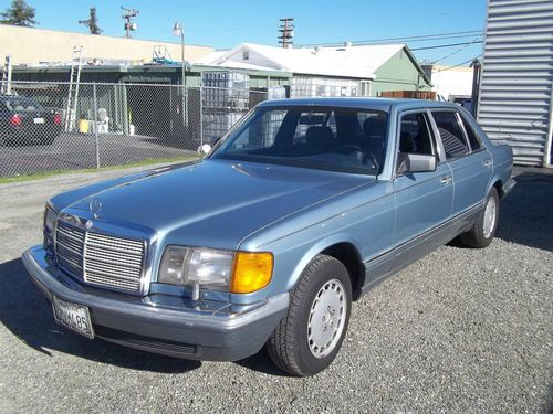 1986 mercedes-benz 300sdl turbo diesel long body