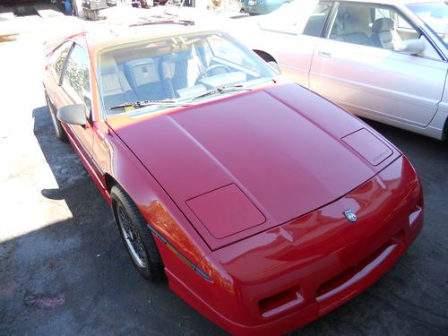 1988 pontiac fiero gt coupe 2-door 2.8l