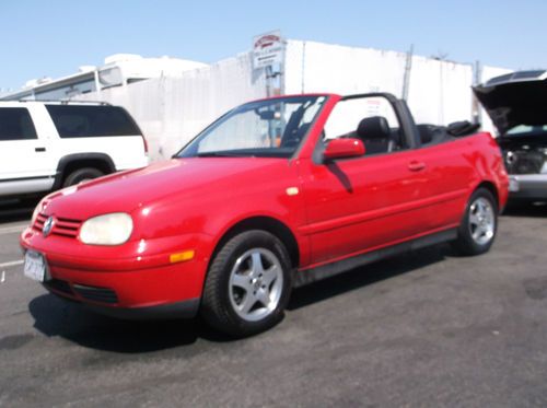 2000 volkswagen cabrio, no reserve