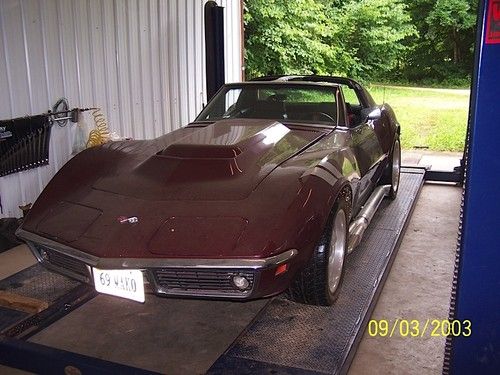 1969 corvette stingray 496bbc 6spd