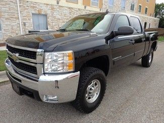 2007 2500 hd z71 4x4 crew cab lt 6.0l vortec v8 auto short bed one owner nice