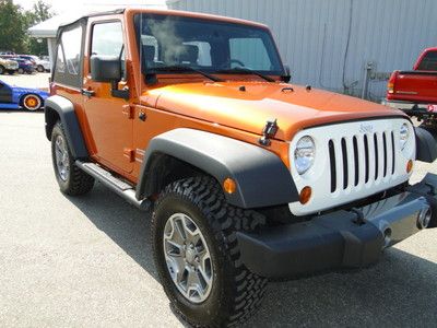 2010 jeep wrangler 2 door 4wd rebuilt salvage title, rebuidable repaired damage