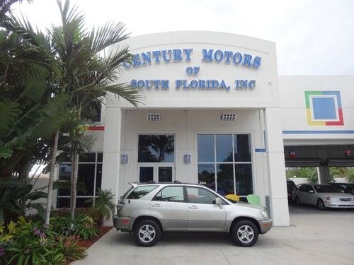 2002 lexus rx300 awd 3.0l v6 auto low mileage loaded leather 1 owner