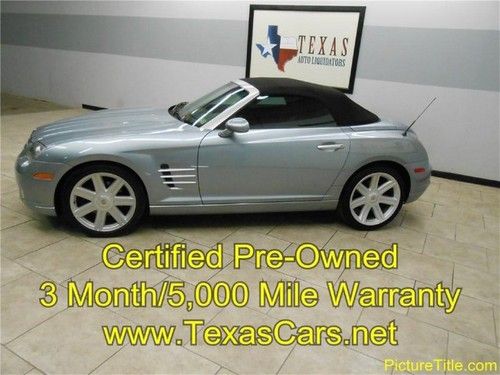 05 crossfire limited convertible certified warranty we finance!!