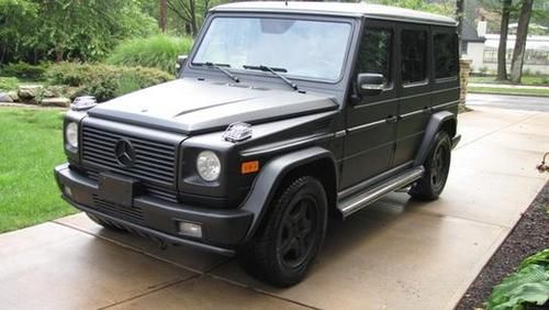 2004 mercedes-benz g55 amg base sport utility 4-door 5.5l