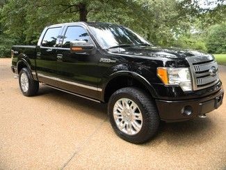 09 f150 platinum 4x4 nav roof cooled heated seats black southern truck clean