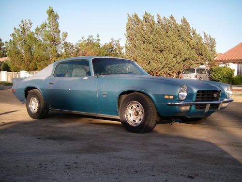 1972 chevrolet camaro ss