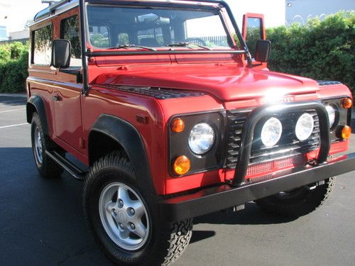 1997 land rover defender 90 base sport utility 2-door 4.0l