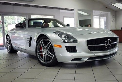 Msrp $219k sls gt convertible b&amp;o sound amg limited slip differential only 3kmls