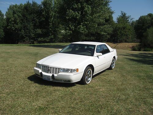 1995 cadillac sts seville vogue tires, carriage roof, cd changer, white,