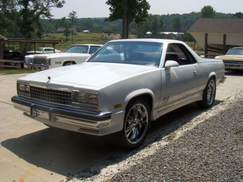 1986 chevrolet el camino base standard cab pickup 2-door 350