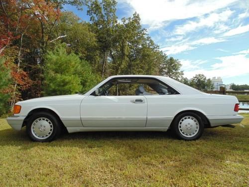 1991 mercedes benz 560 sec 47k miles must see !!!