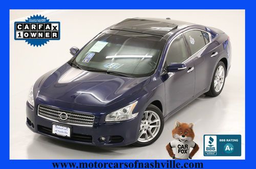 5-days *no reserve* '10 maxima sv premium tech pkg nav pano dvd warranty carfax